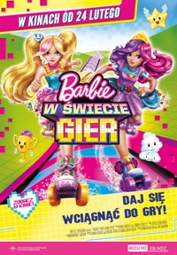 Plakat filmu Barbie w świecie gier
